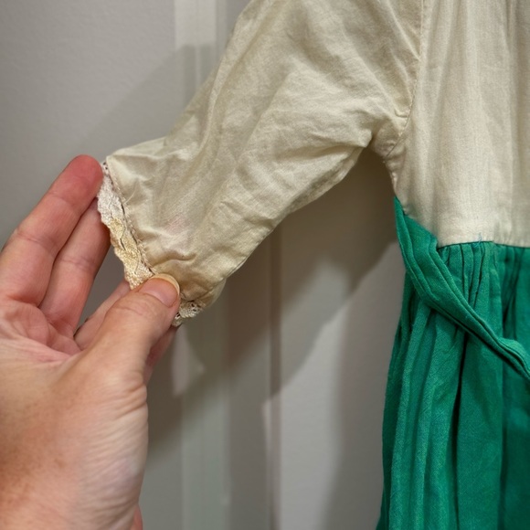 Well Dressed Wolf Green Victorian Dress 18m - Picture 4 of 4